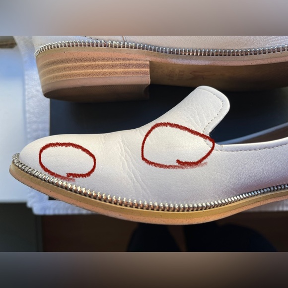 Wittner Halia cream leather loafer - Picture 6 of 7